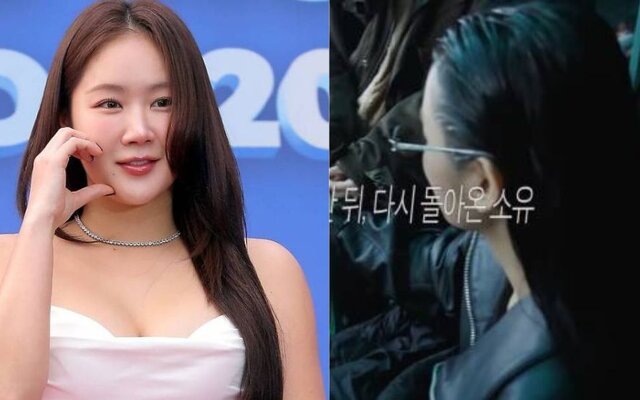 SISTAR’s Soyou worries fans after falling on an escalator during music video filming