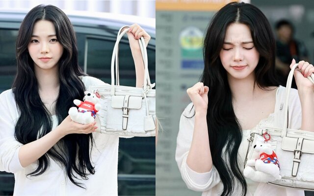 aespa’s Karina explains why she looked upset in airport photos before leaving for Mexico with Winter