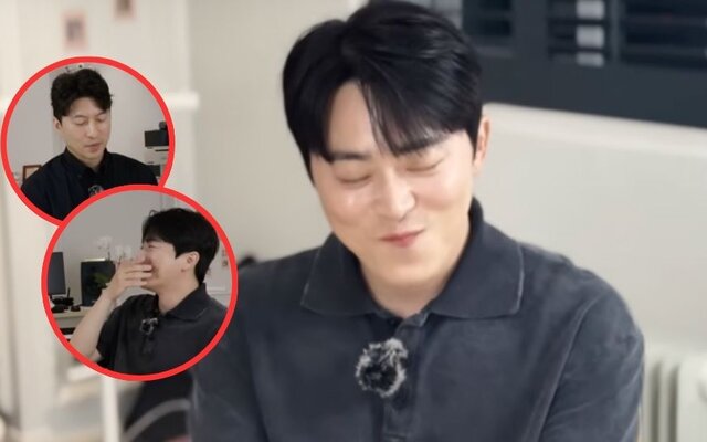Jo Jung Suk cannot hide his reaction after a fortune teller gives a surprising reading about his family and future