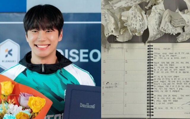 Lee Jun Young personally announces military enlistment date in emotional handwritten letter after rewriting it 10 times