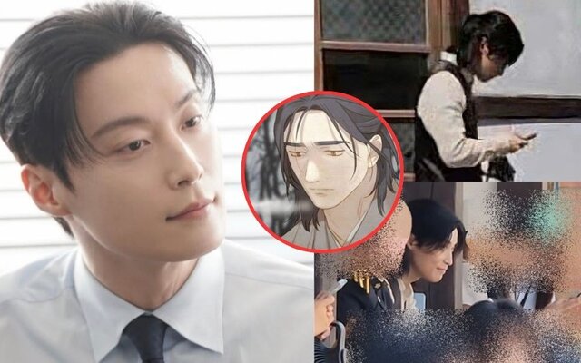Heo Nam Jun looks completely different with long hair as his next drama “Whale Star: The Gyeongseong Mermaid” filming photos spread online