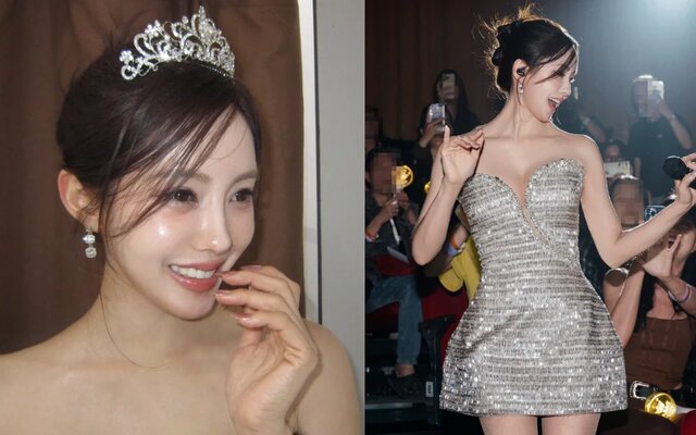 Hyomin makes fans smile with crown photos and glamorous dresses at her Vietnam birthday fan meeting