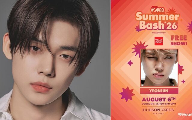 TXT’s Yeonjun makes history as the first Korean artist to join the U.S. “Z100 Summer Bash” lineup with Charlie Puth and Bella Kay