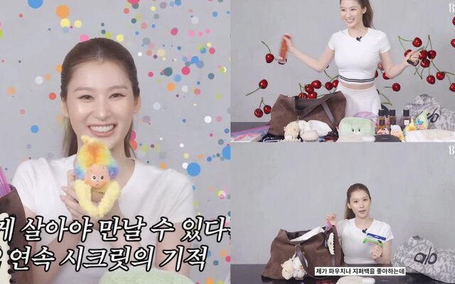 TWICE’s Sana reveals why she carries two pairs of the same headphones just to match her airport fashion