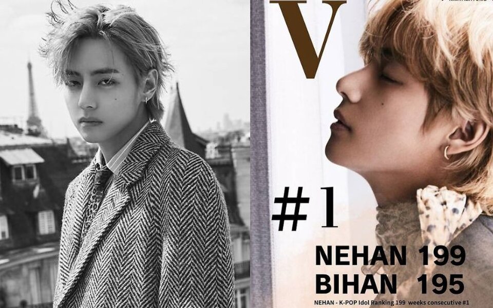 BTS's V Takes Over Japan's Popularity Rankings, Sweeps First Place for Over 190 Weeks – Is 'TaeTaeLand' the New Trend?