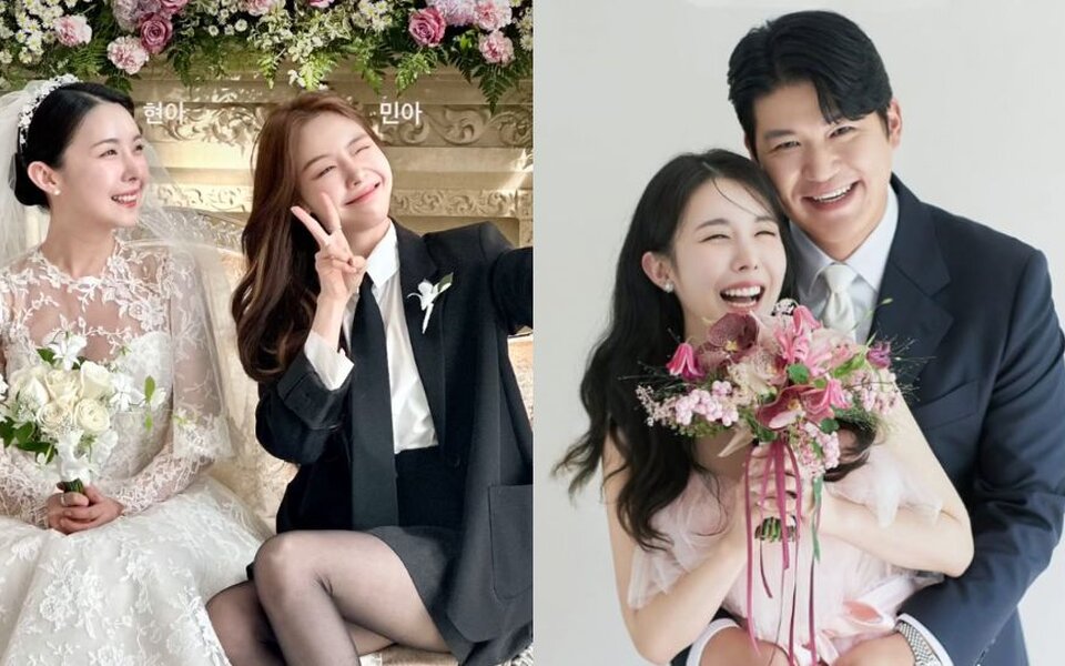 Image for Girl’s Day Minah Shares Heartwarming Message to Celebrate Her Sister Bang Hyun Ah’s Beautiful Wedding Day