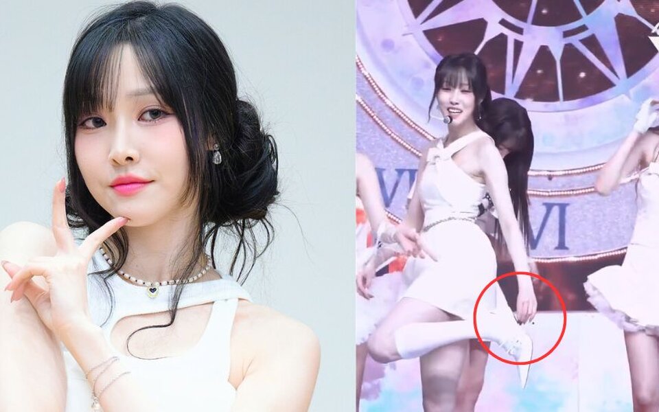 Image for GFRIEND's Yuju Faces a Major Wardrobe Malfunction During Performance, But She Handles It Like a Pro