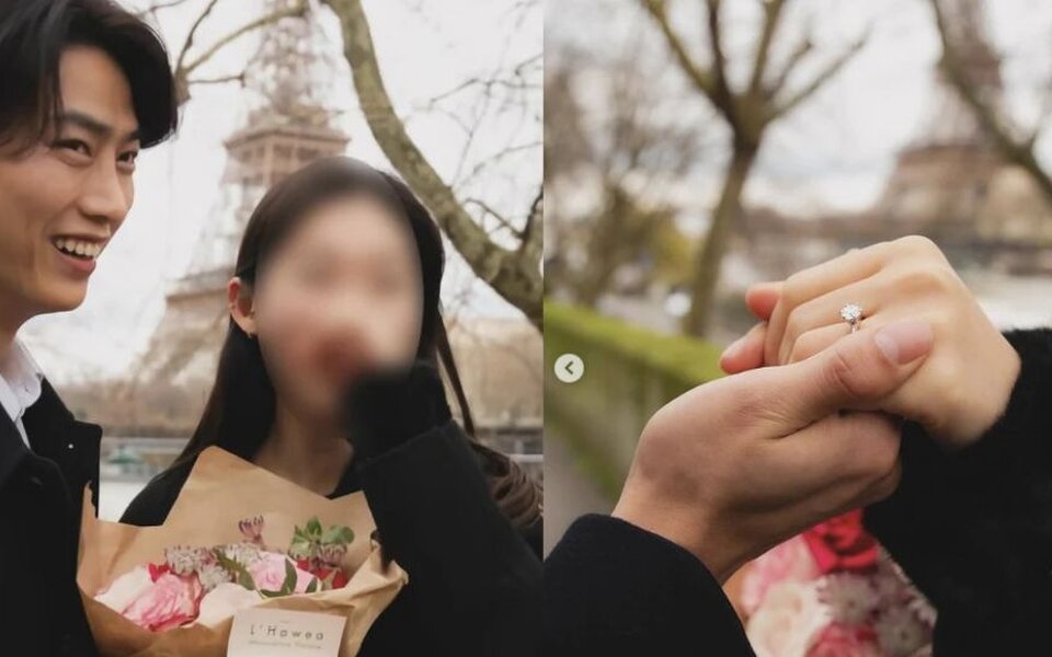 Image for 2PM's Taecyeon Proposes in Paris and Fans Are Going Wild Over the Photos—Could a Wedding Be Coming Soon?