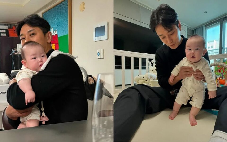 Image for Ju Ji Hoon’s Adorable Moment with Baby Steals Hearts - You Won’t Believe How He Looks Holding Jang Su Won’s Daughter