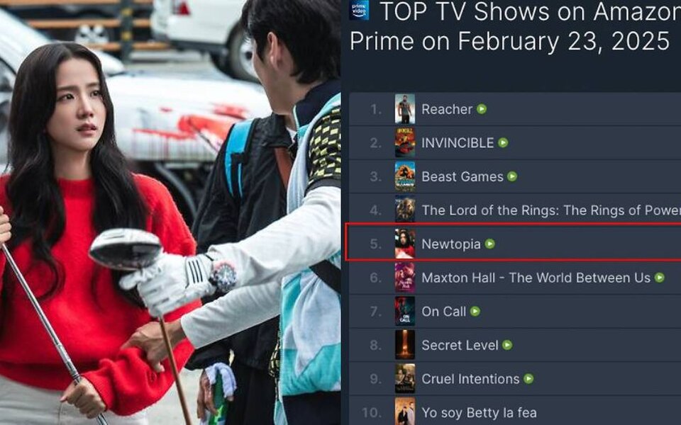 Image for Jisoo Takes Over the World as "Newtopia" Becomes a Hot Topic as It Ranks on Prime Video’s Worldwide Chart — Here’s What’s Next