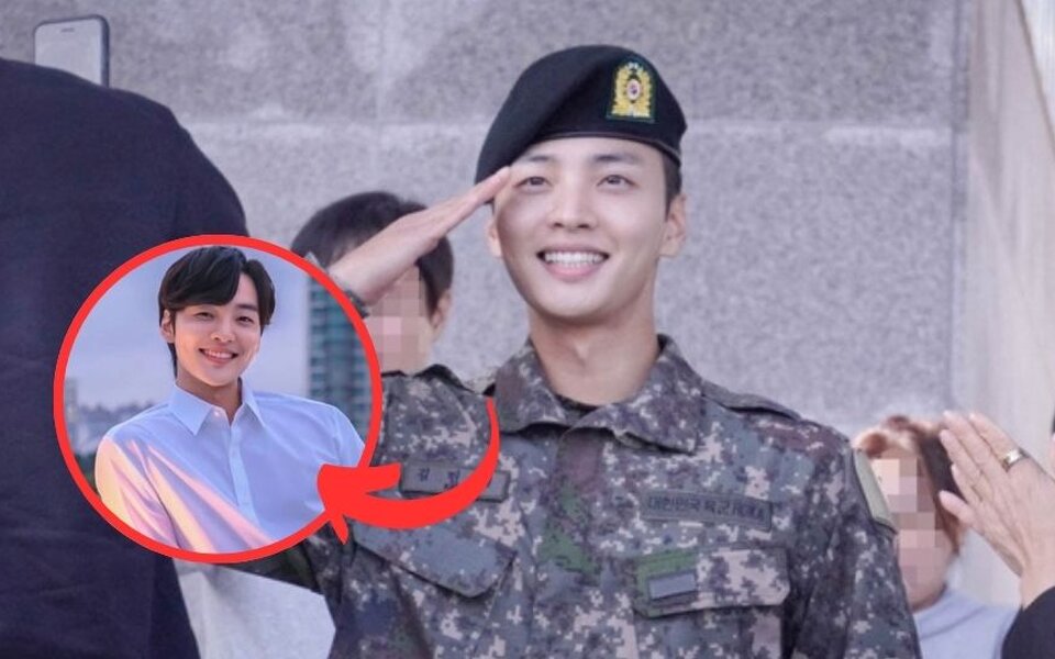 Image for Kim Min Jae officially discharged from the military today—promises to work even harder for fans
