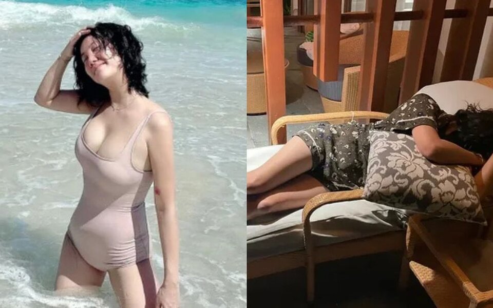 Image for Go Eun Ah Shows Off Her Stunning Legs even while Lying Down — Fans Can’t Get Over Her Flawless and Glamorous Figure