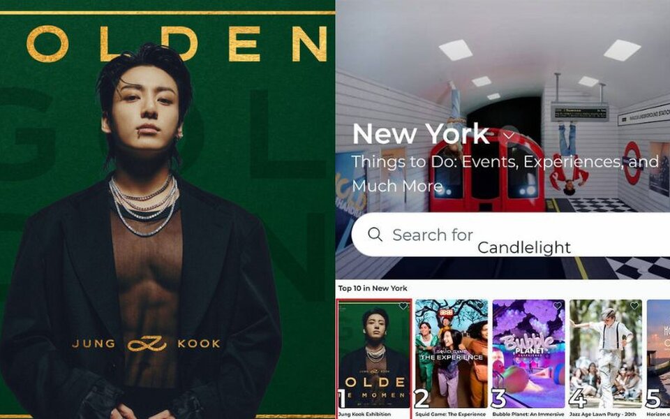 Image for BTS’s Jungkook Beats 'Squid Game' in NYC, His Solo Exhibition Breaks Records on Ticket Sales Opening Day