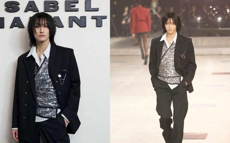 Image for ATEEZ’s Seonghwa Stuns the World with His First-Ever Runway Walk at Paris Fashion Week — Fans Can’t Get Over His Powerful Strut