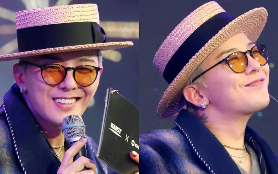 Image for G-Dragon Gets Called “professor” and Smiles Shyly While Rocking a Chanel Tooth Gem