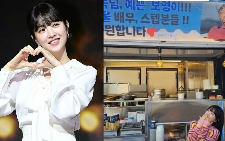 Image for Park Bo Young gets a sweet coffee truck surprise from Song Hye Kyo, fans can’t get enough of the love between the two