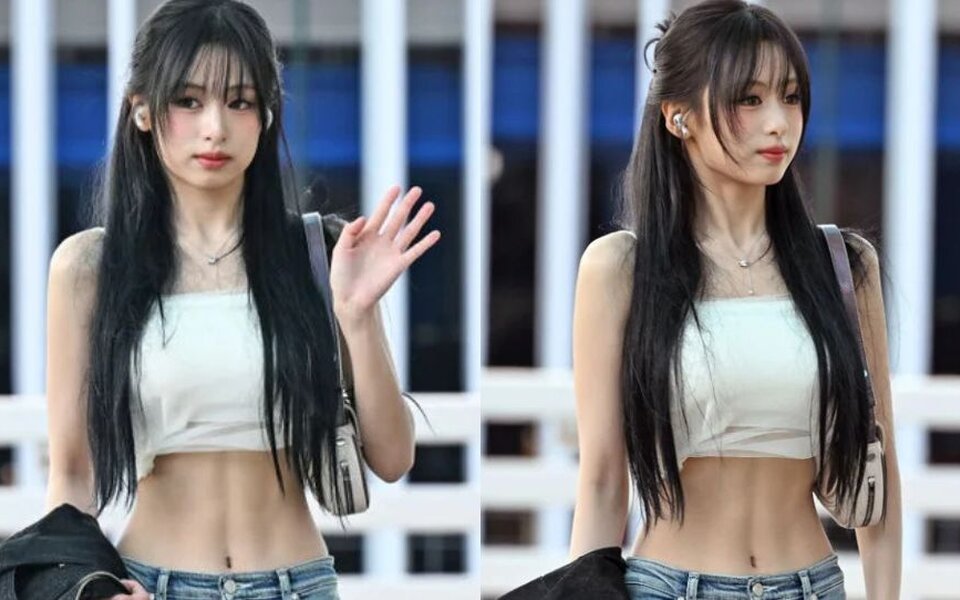 Image for BabyMonster Ahyeon wows everyone with shadow abs — here’s how she keeps fit now