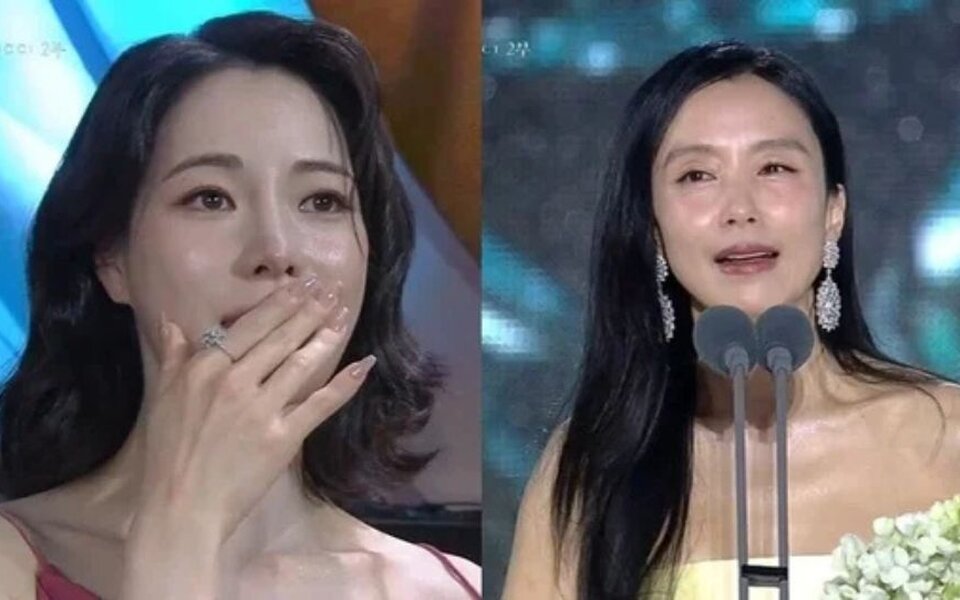 Image for Lim Ji Yeon breaks down in tears as Chu Young Woo and Jeon Do Yeon win big at Baeksang Awards