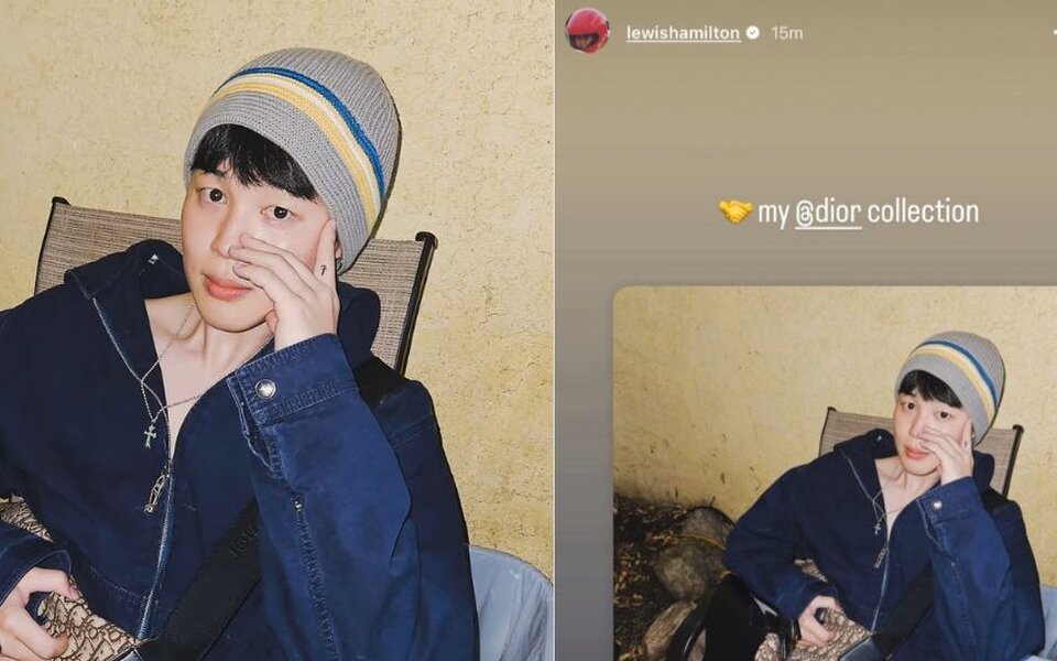 BTS’s Jimin gets a ‘like’ and repost from Lewis Hamilton — fans go wild over possible Dior collab between two global icons