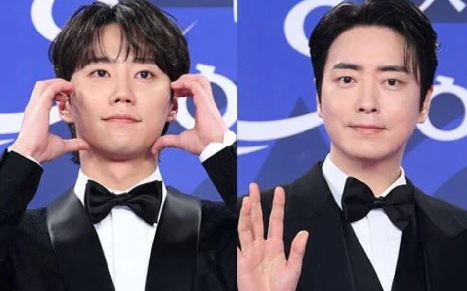 Image for Lee Jun Young goes on stage for the wrong award but Lee Jun Hyuk’s kind response turns it into a sweet moment