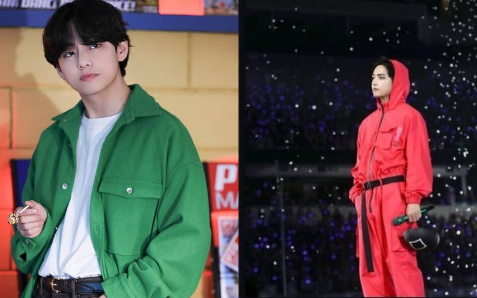 Image for BTS's V breaks the internet again as his 'Squid Game' look hits 100 million views — fans say "Is it even legal to be this handsome?"