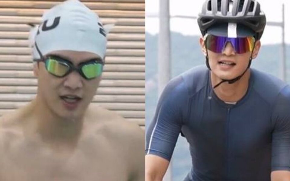 Image for SHINee’s Minho shows off ripped abs and crazy morning routine as he trains hard for a triathlon on "Home Alone"
