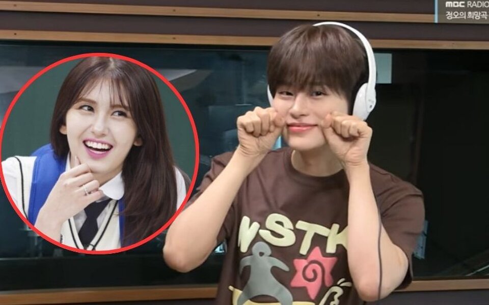 Image for AB6IX’s Lee Dae Hwi sparks laughs and debate after revealing he only cooked one ramen while eating with Jeon Somi