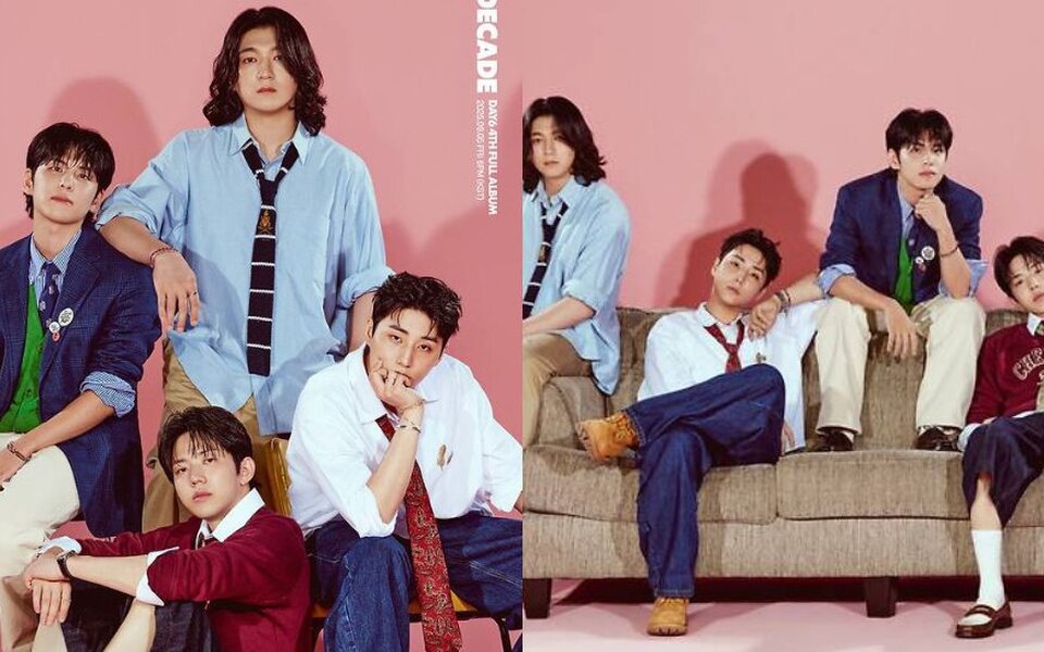 DAY6 celebrate 10th debut anniversary with comeback album ‘The decade’ and new group photos
