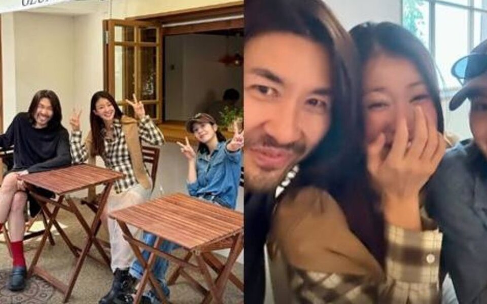 Image for Lee Si Young shows baby bump as she enjoys café date with Noh Hong Chul and Kwon Eun Bi before giving birth