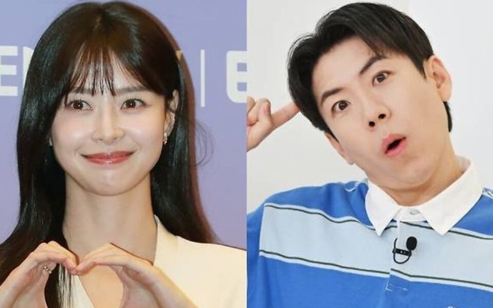 Image for Kwon Na Ra blushes as Yang Se Chan dating rumor gets brought up on set of office reality show