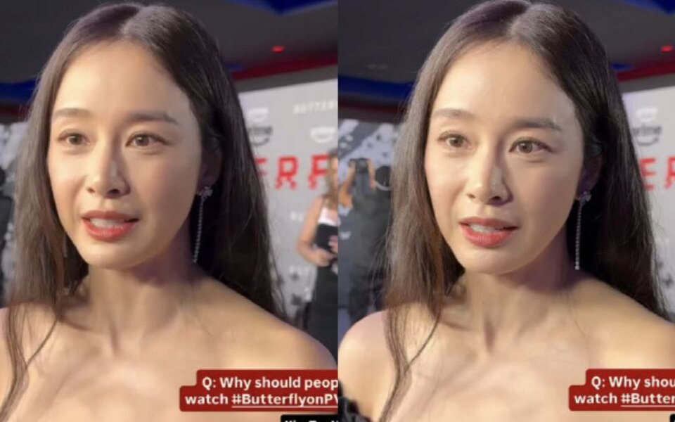 Kim Tae Hee speaks fluent English to introduce ‘Butterfly’ and wins hearts at New York premiere