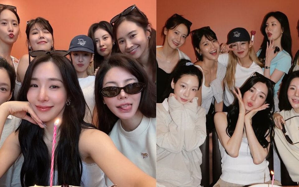 Image for Girls' Generation celebrates Tiffany’s birthday with all 8 members together — even Sunny joins after leaving SM