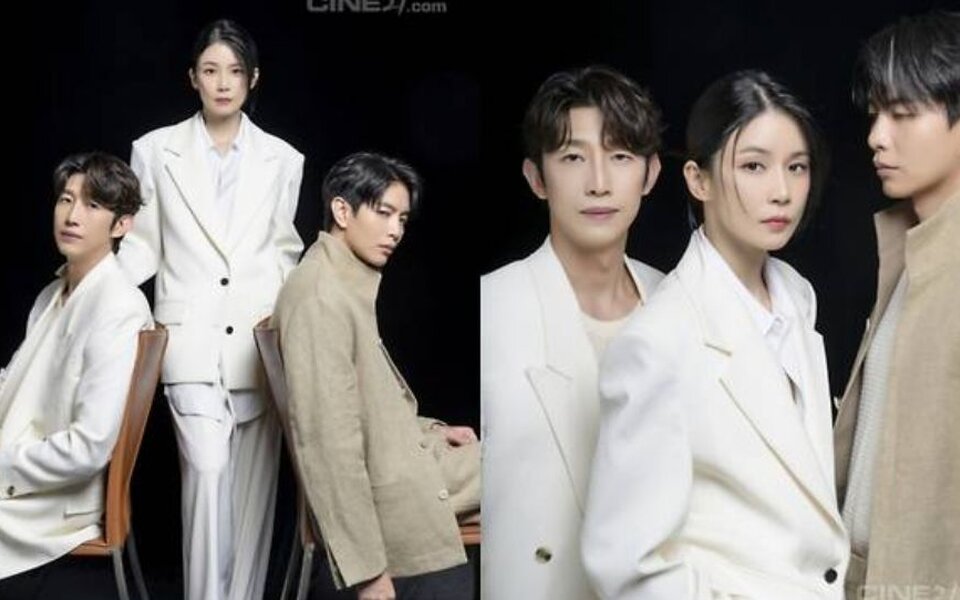 Image for Lee Bo Young, Lee Min Ki, and Kang Ki Young turn heads in stunning black-and-white shoot for new drama ‘Mary Kills People’