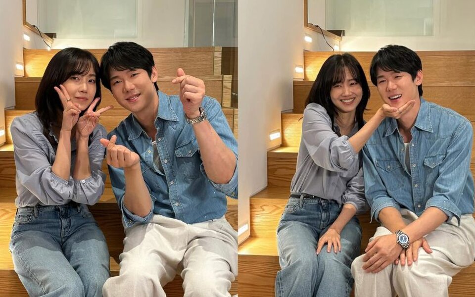 Image for Yoo Yeon Seok melts hearts with puppy-like charm as he rests his face on Shin Hyun Bin’s hand