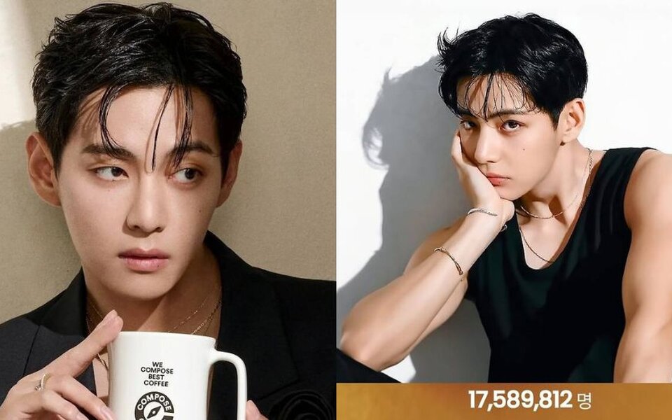 BTS's V campaign pushes COMPOSE Coffee app past 17.59 million subscribers, winning over Gen Z fans
