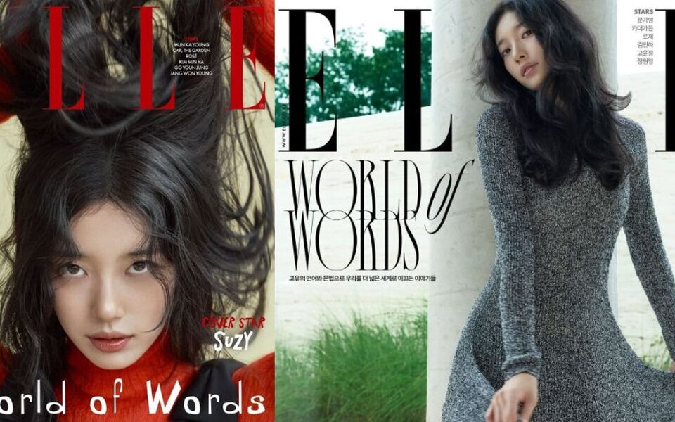 Suzy opens up in Elle interview about learning ballet, focusing on herself, and what she would wish for if a genie appeared