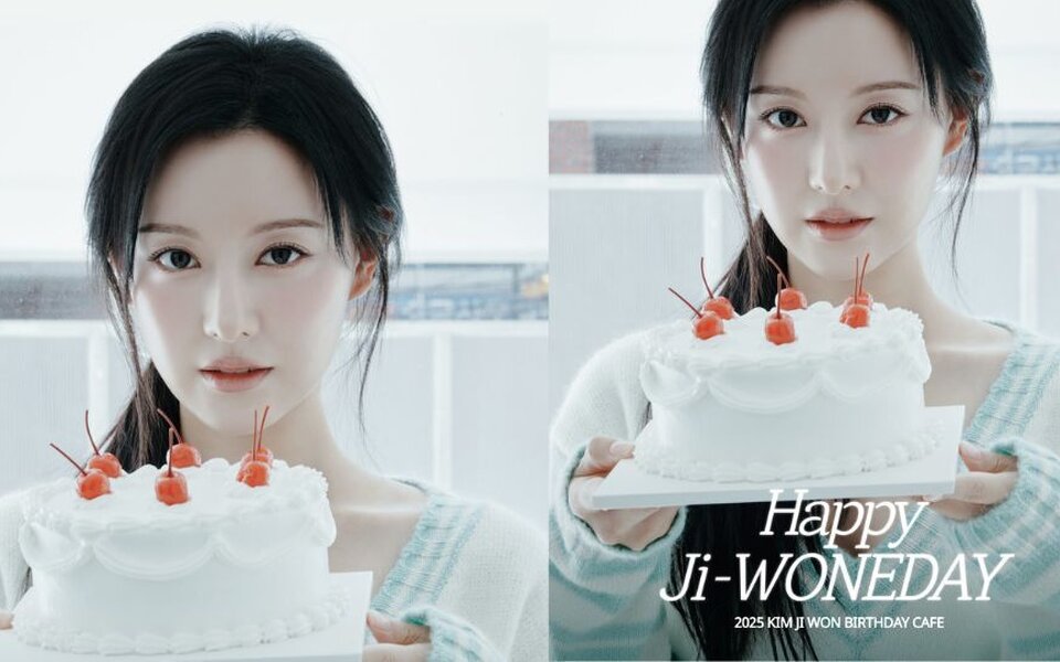 Kim Ji Won prepares a sweet birthday café for fans with cake, special gifts, and events at ‘HAPPY Ji-WONEDAY’