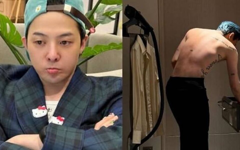 Image for G-Dragon breaks the internet with new shirtless photos showing his flawless body