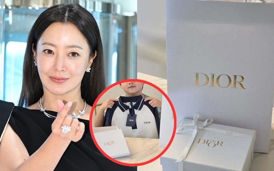 Image for Kim Hee Sun shows her big heart by gifting luxury Baby Dior to child actor Kim Se Ung and proving she’s a real-life mom