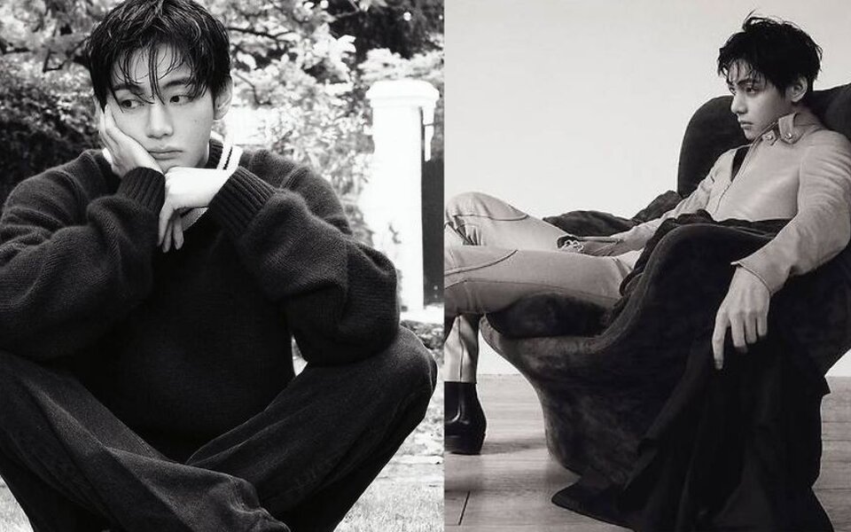 Image for BTS's V leads magazine rankings as Vogue Japan cover sells out even before release