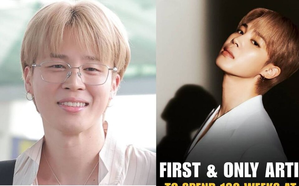 Image for BTS's Jimin breaks records again as only artist to top Spotify Korea weekly chart 120 times and dominate daily song charts