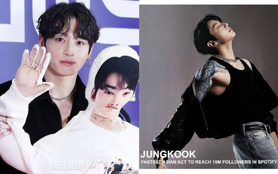 Image for BTS’s Jungkook shows unmatched solo power with 19 million Spotify followers in record time