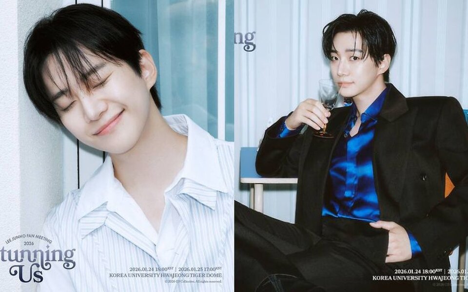 Image for Lee Jun Ho heats up excitement with fresh fan meeting photos ahead of “STUNNING US”