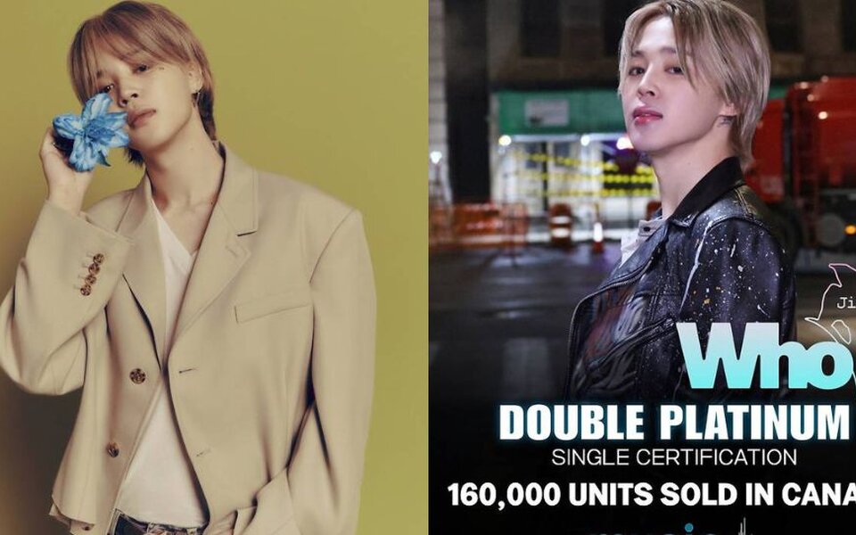 BTS's Jimin becomes first Korean solo artist with multiple platinum songs in Canada as ‘Who’ shines