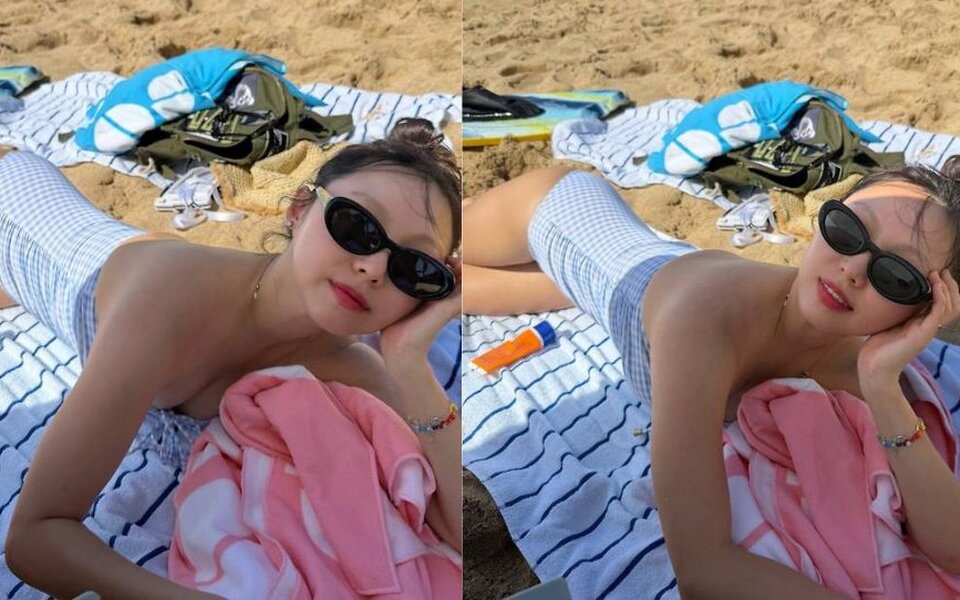 Image for Former Miss A member Min turns heads in Hawaii after marriage as she confidently shows her slim figure in new beach photos