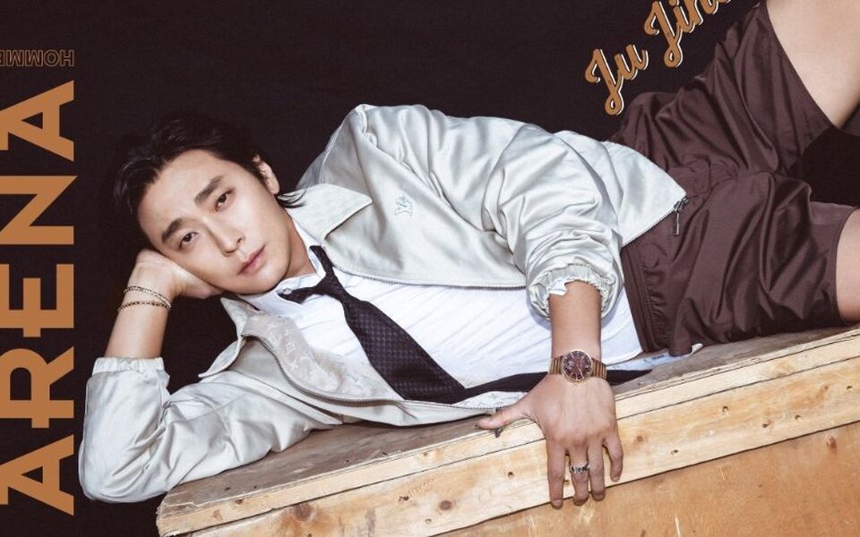 Image for Ju Ji Hoon shows off a bold new aura with Louis Vuitton and shares the personal lesson that completely changed how he approaches acting