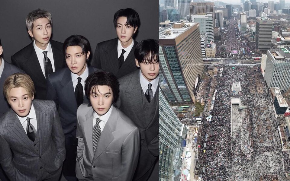 HYBE thanks the public after BTS’s massive Gwanghwamun comeback concert draws over 100,000 people and shares condolences following the Daejeon fire tragedy