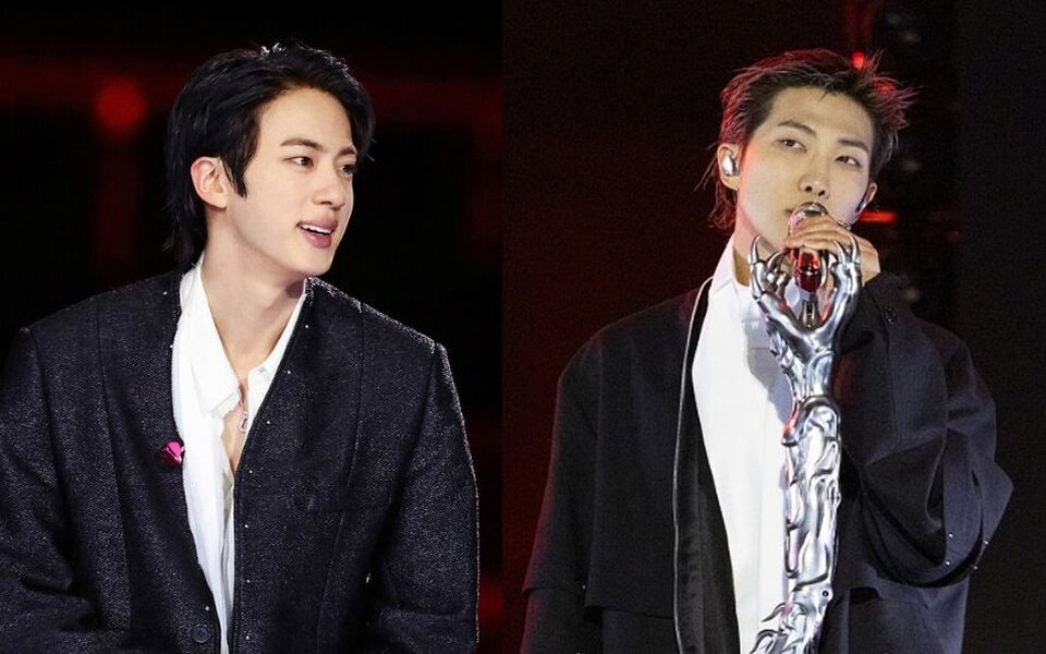 Image for RM reveals the real reason Jin has no writing credits on BTS’s new album and fans say it makes his hard work even more meaningful