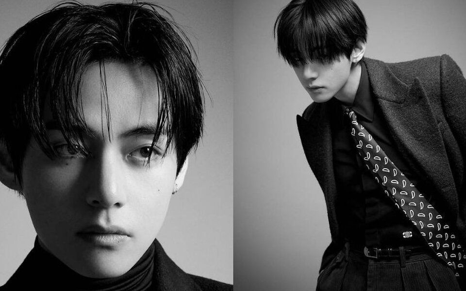 BTS’ V captures global attention ahead of Celine’s Paris fashion show