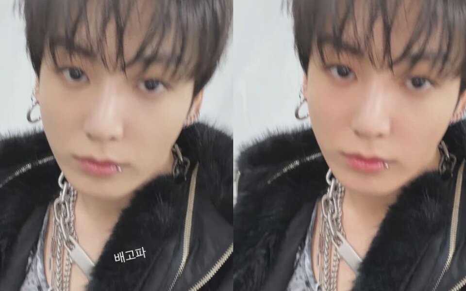 Image for BTS Jungkook melts hearts with playful “I’m hungry” selfie after powerful live performance as fans praise his dual charm on stage and off